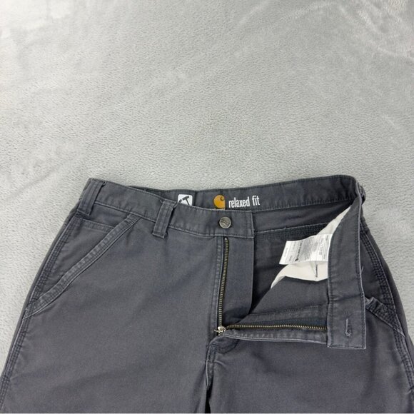 Carhartt Full Swing Relaxed Fit Grey Pants Mens Sz 33x28 101709-029 Style Number - Picture 9 of 14